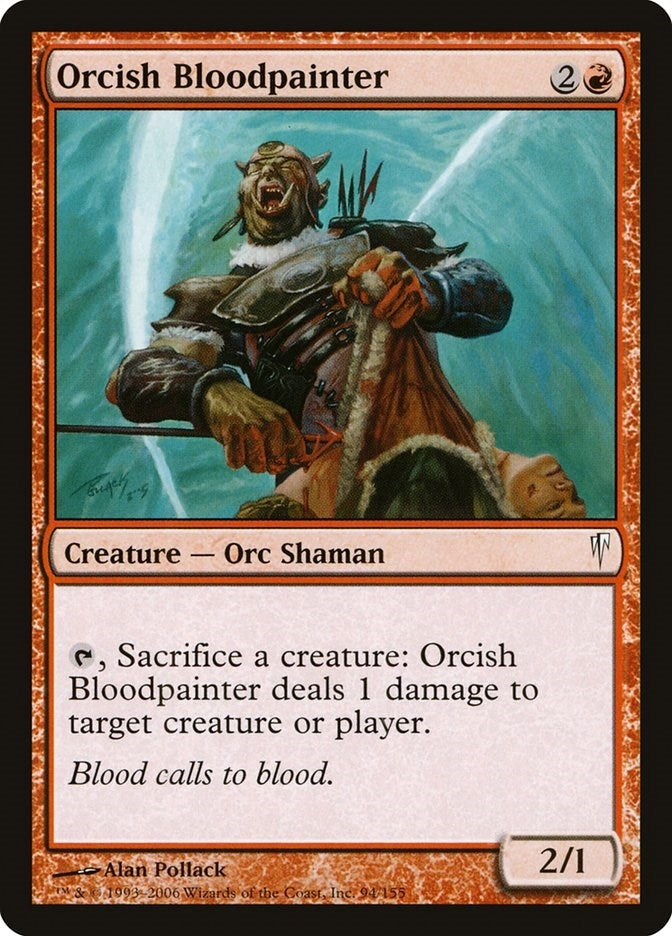 Image for Orcish Bloodpainter (94) [Coldsnap]