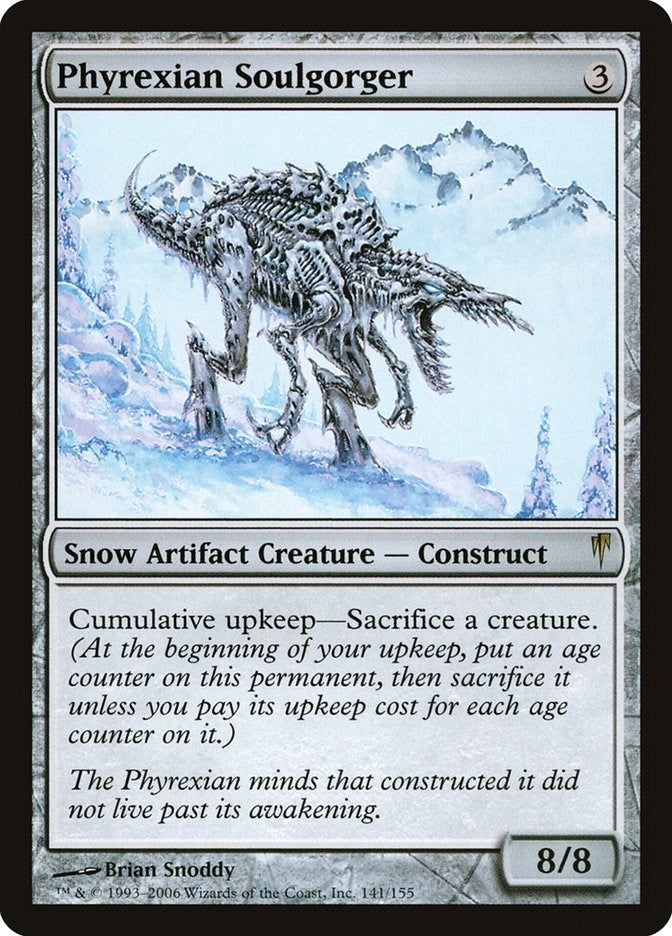 Image for Phyrexian Soulgorger (141) [Coldsnap]