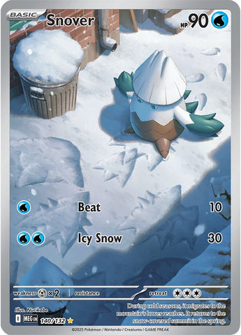 Snover (140/132) (ME01: Mega Evolution)