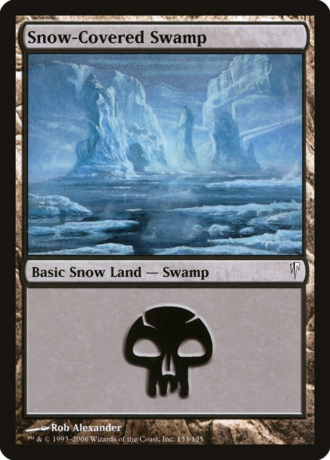 Image for Snow-Covered Swamp (153) [Coldsnap]