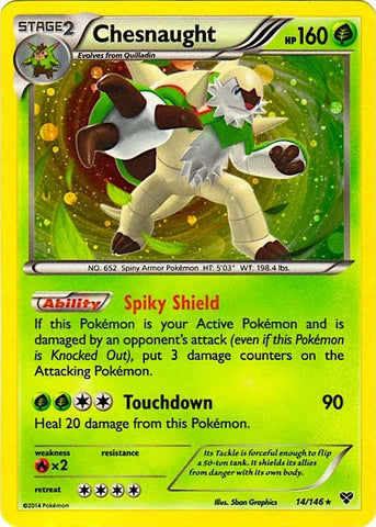 Image for Chesnaught (014/146) [Blister Exclusives]