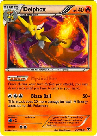 Image for Delphox (026/146) [Blister Exclusives]
