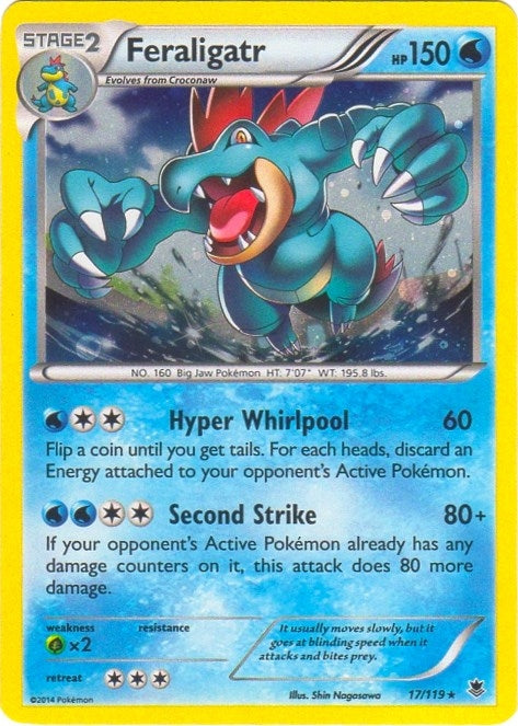 Image for Feraligatr (017/119) [Blister Exclusives]