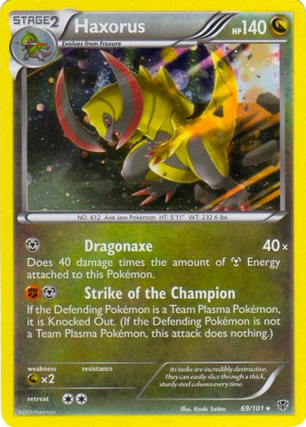 Image for Haxorus (069/101) [Blister Exclusives]