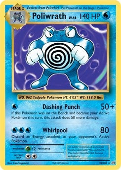 Image for Poliwrath - 25/108 (XY Evolutions) (025/108) - Pokemon