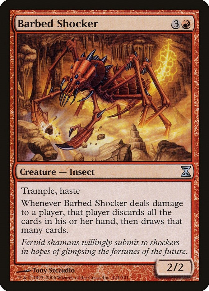 Image for Barbed Shocker (144) [Time Spiral]