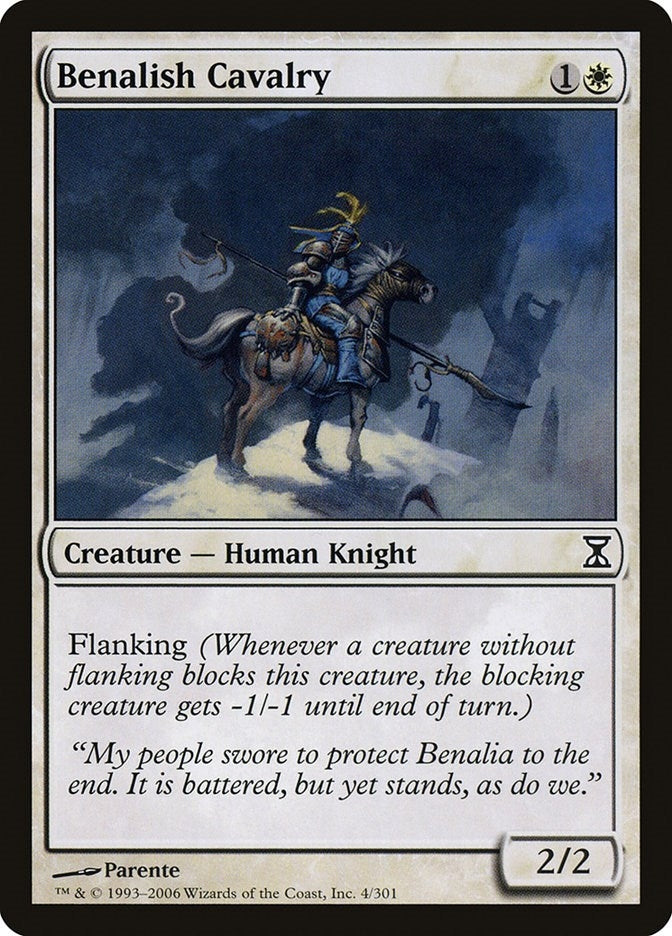 Image for Benalish Cavalry (4) [Time Spiral]