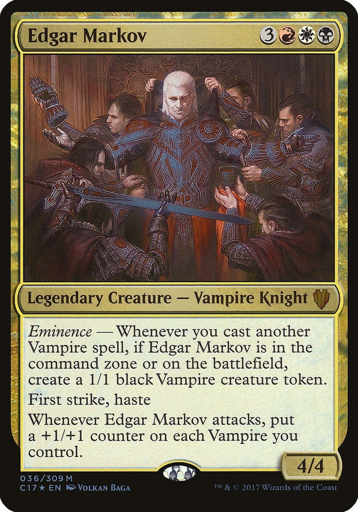 Image for Edgar Markov (Commander 2017) (36) [Oversize Cards]