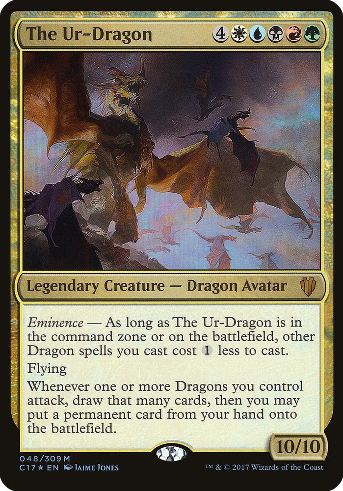 Image for The Ur-Dragon (Commander 2017) (48) - Magic: The Gathering