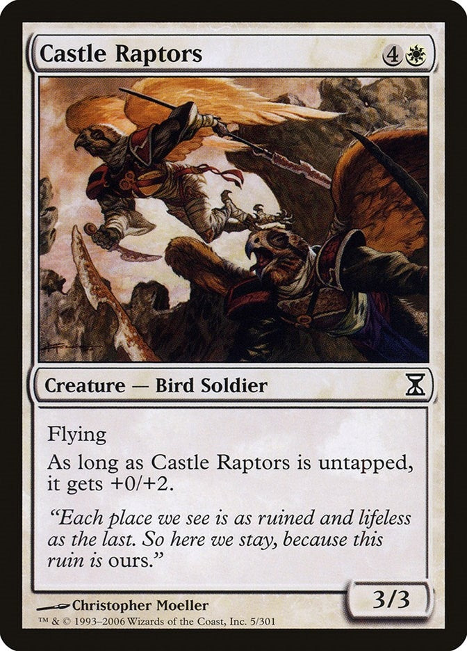 Image for Castle Raptors (5) [Time Spiral]