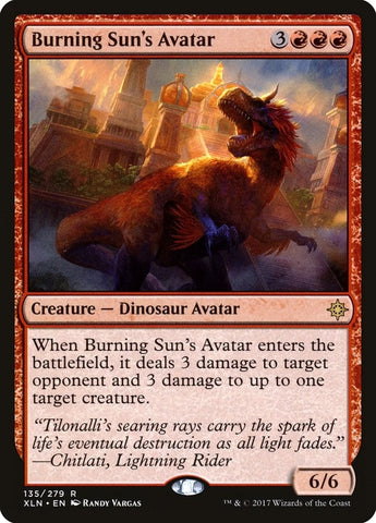 Image for Burning Sun's Avatar (135) [Ixalan]