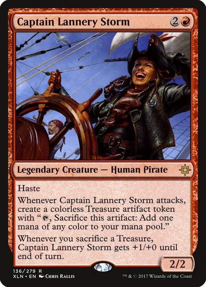 Image for Captain Lannery Storm (136) [Ixalan]