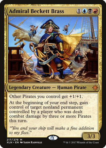 Image for Admiral Beckett Brass (217) [Ixalan]