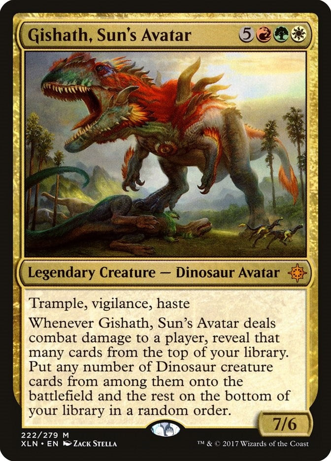 Image for Gishath, Sun's Avatar (222) [Ixalan]