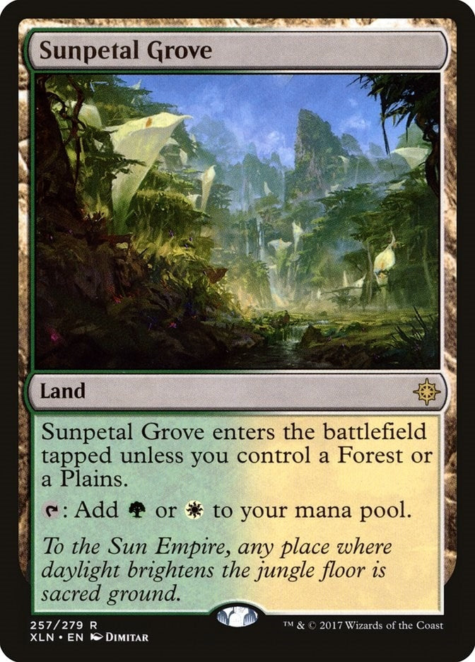 Image for Sunpetal Grove (257) [Ixalan]