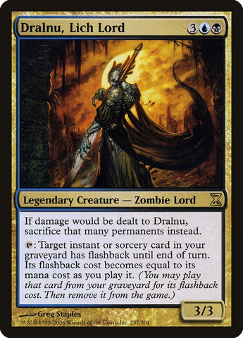 Image for Dralnu, Lich Lord (237) [Time Spiral]
