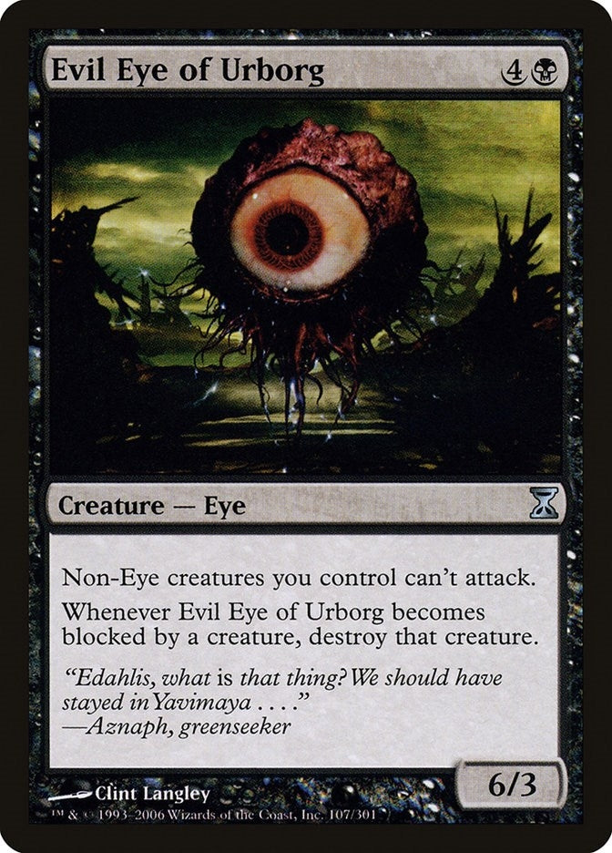 Image for Evil Eye of Urborg (107) [Time Spiral]
