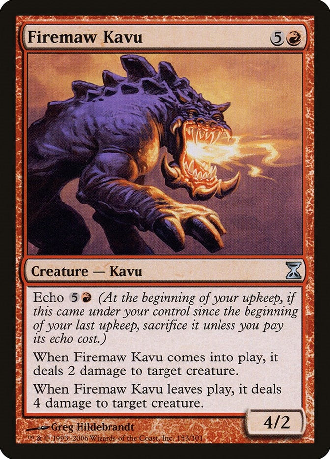 Image for Firemaw Kavu (153) [Time Spiral]