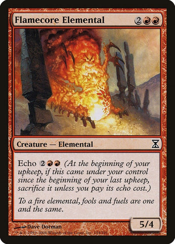 Image for Flamecore Elemental (154) [Time Spiral]