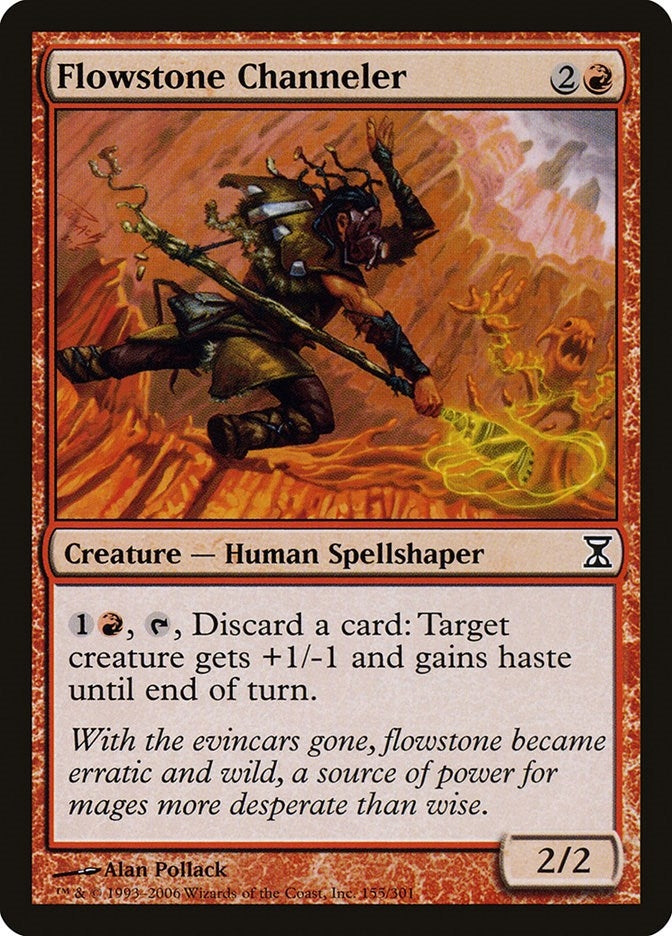 Image for Flowstone Channeler (155) [Time Spiral]