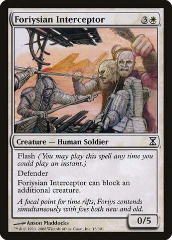 Image for Foriysian Interceptor (18) [Time Spiral]