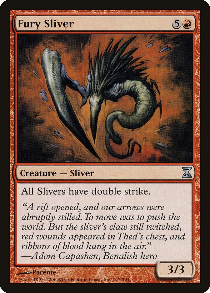 Image for Fury Sliver (157) [Time Spiral]