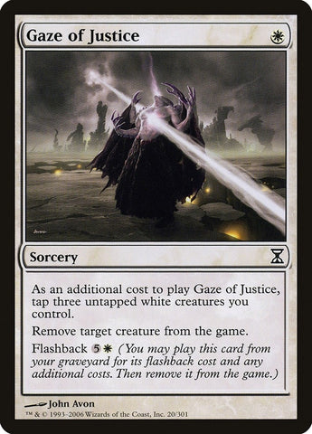 Image for Gaze of Justice (20) [Time Spiral]