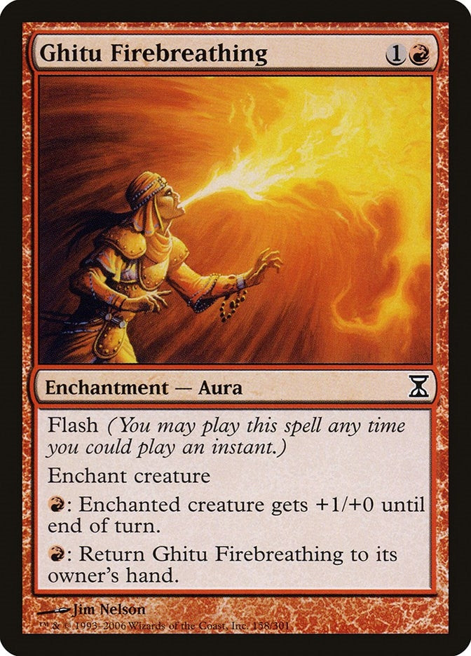 Image for Ghitu Firebreathing (158) [Time Spiral]
