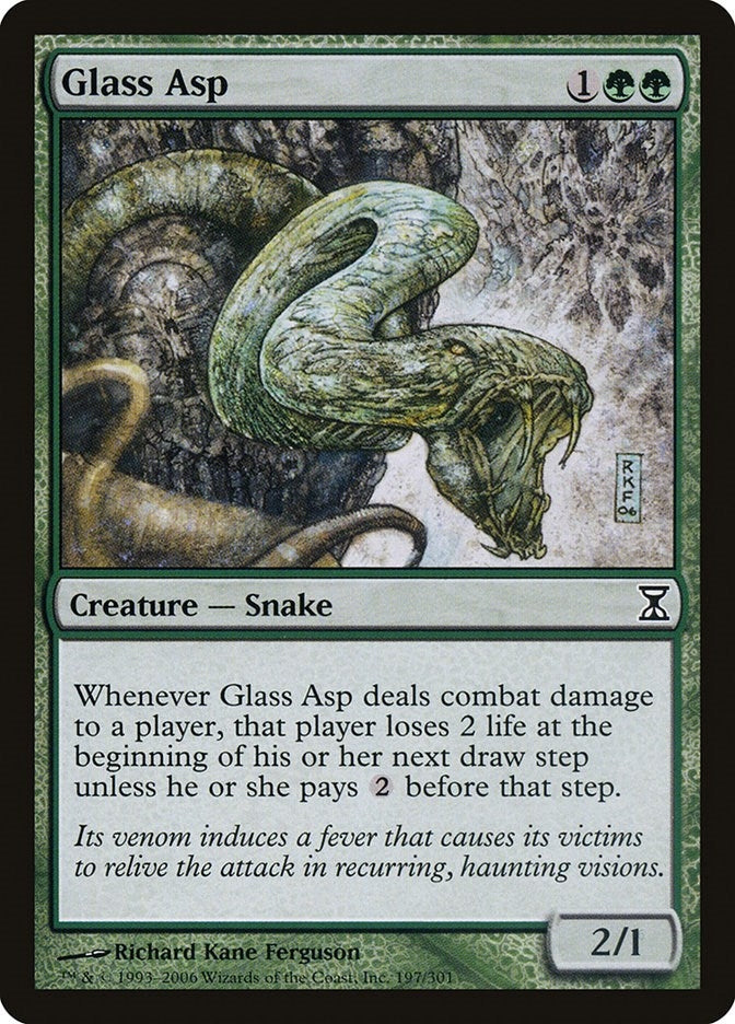 Image for Glass Asp (197) [Time Spiral]