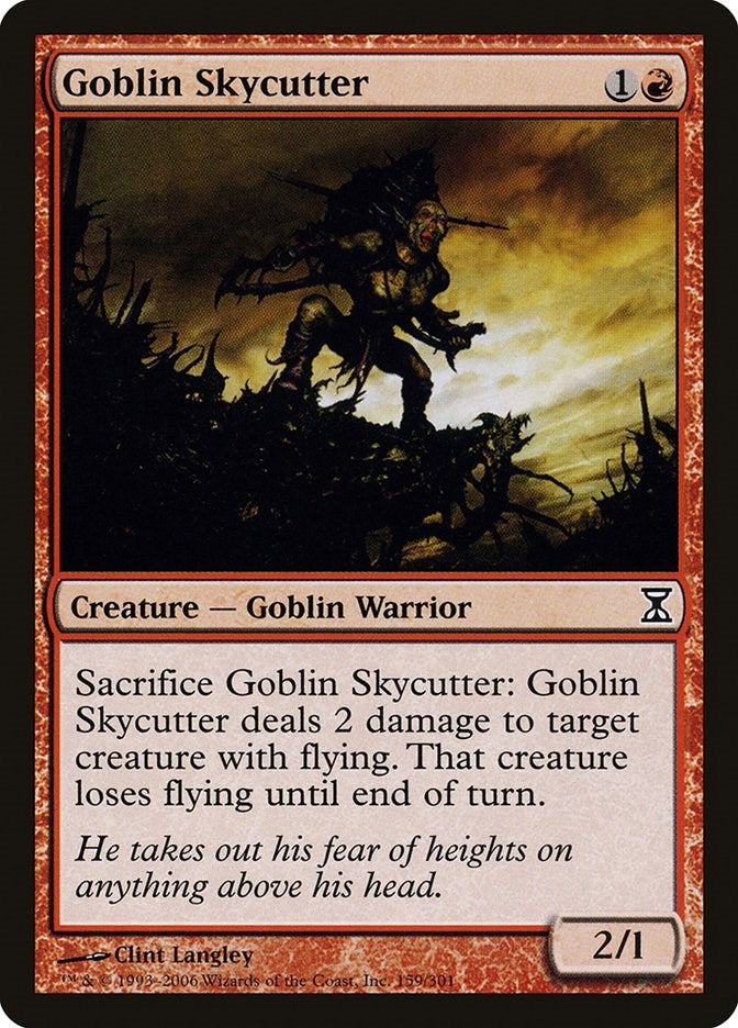 Image for Goblin Skycutter (159) [Time Spiral]