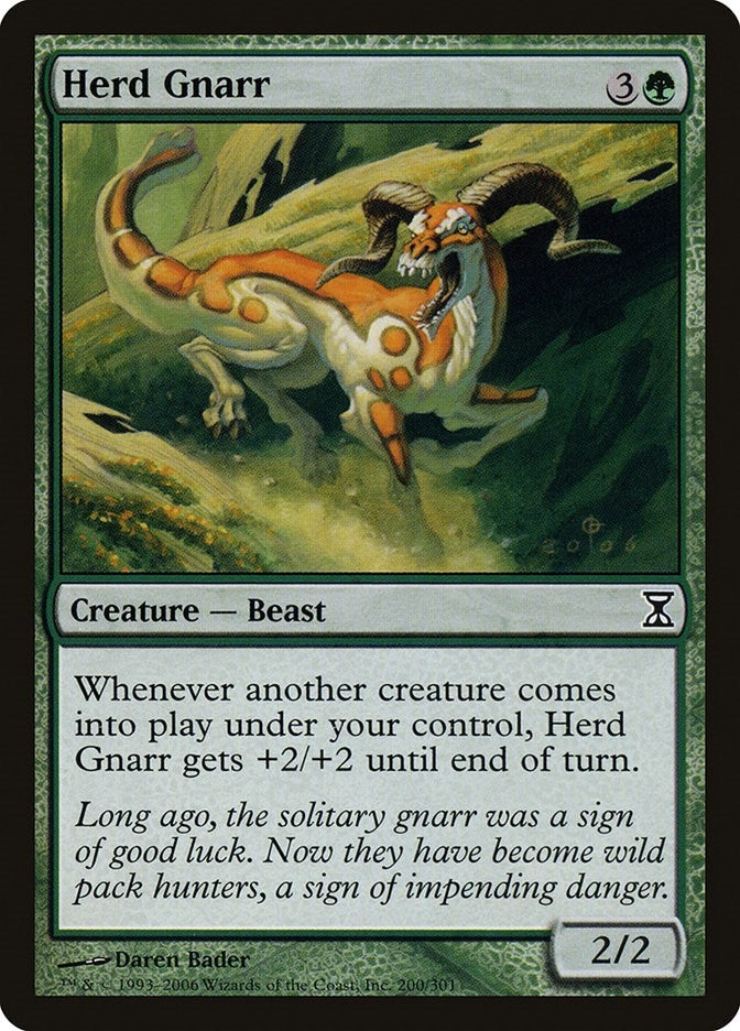 Image for Herd Gnarr (200) [Time Spiral]