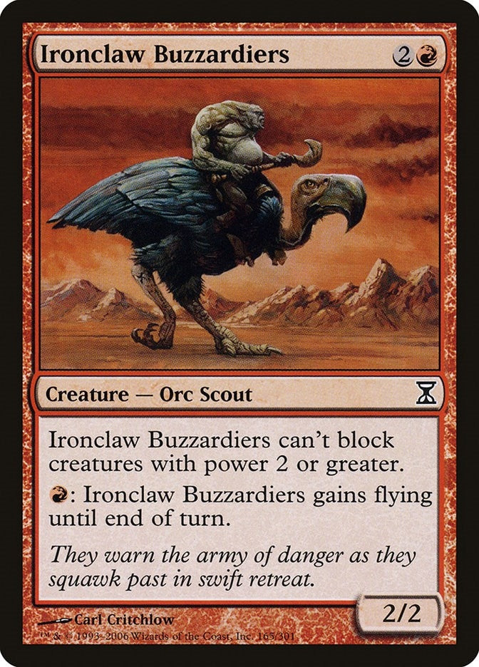 Image for Ironclaw Buzzardiers (165) [Time Spiral]