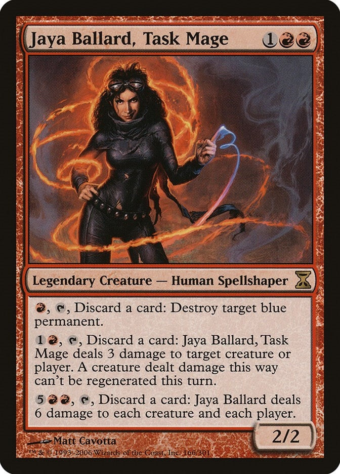 Image for Jaya Ballard, Task Mage (166) [Time Spiral]