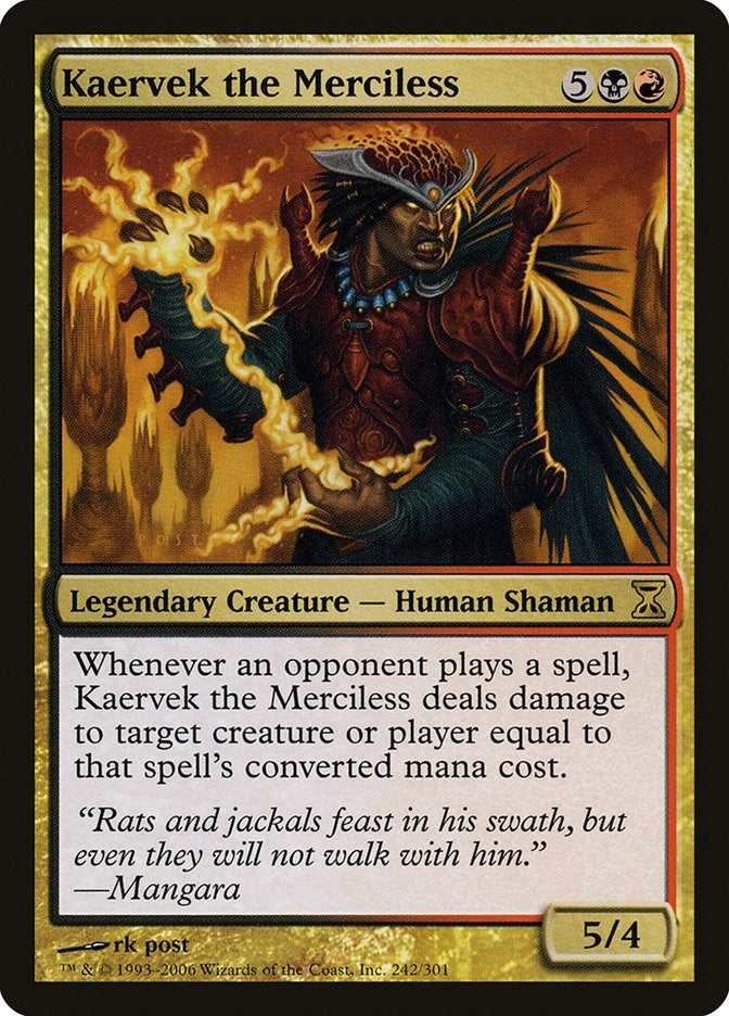 Image for Kaervek the Merciless (242) [Time Spiral]
