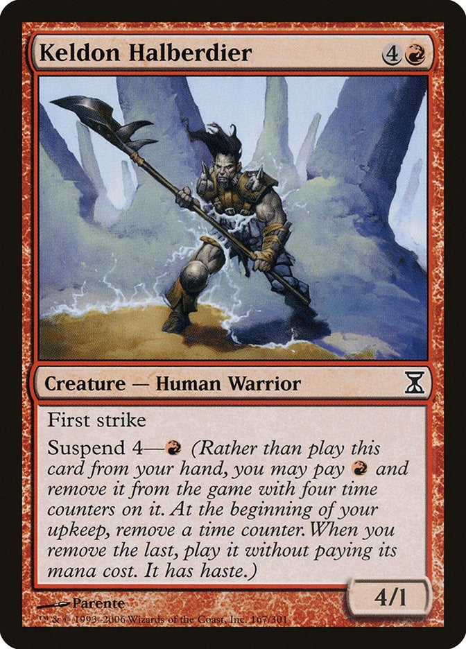 Image for Keldon Halberdier (167) [Time Spiral]