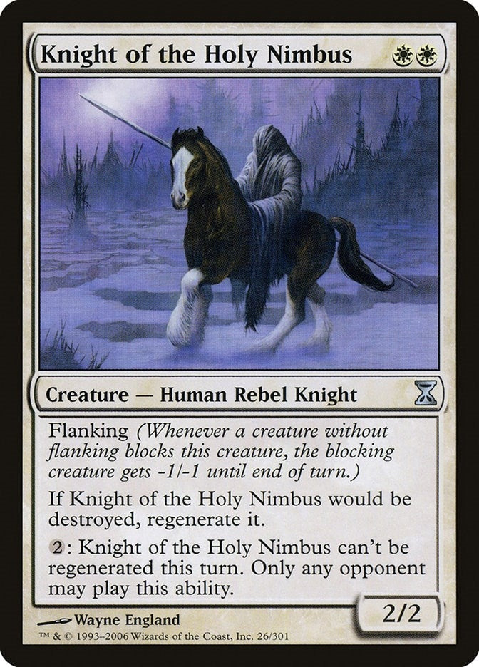 Image for Knight of the Holy Nimbus (26) [Time Spiral]