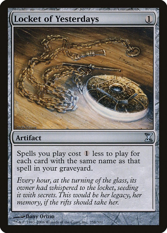 Image for Locket of Yesterdays (258) [Time Spiral]