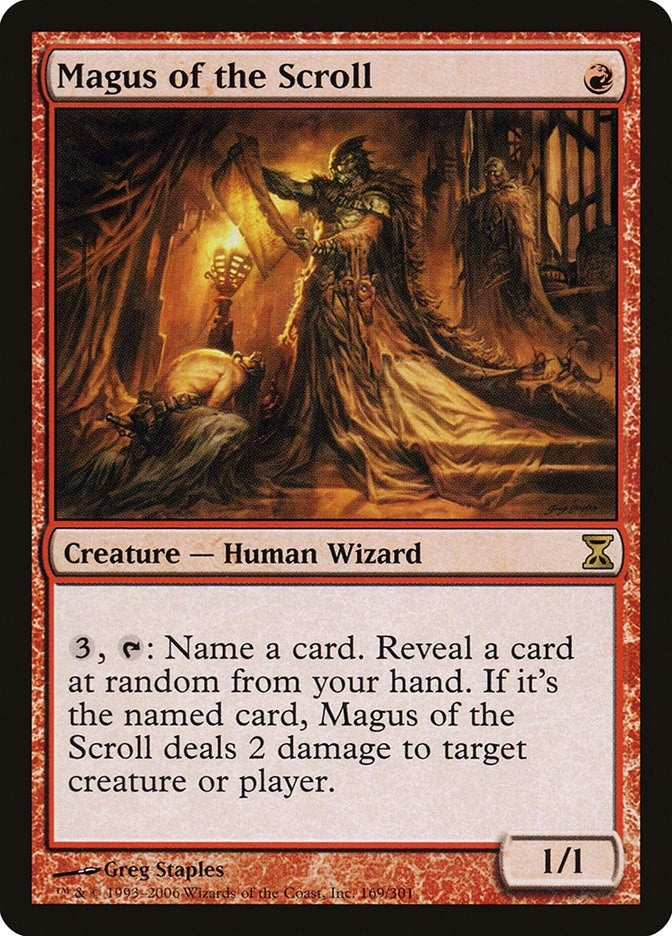 Image for Magus of the Scroll (169) [Time Spiral]