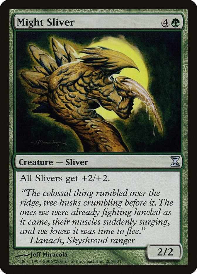 Image for Might Sliver (205) [Time Spiral]