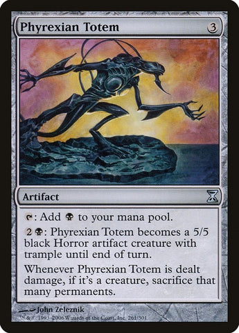 Image for Phyrexian Totem (261) [Time Spiral]