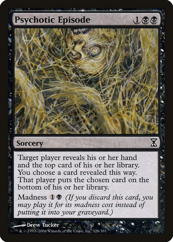 Image for Psychotic Episode (126) - Magic: The Gathering