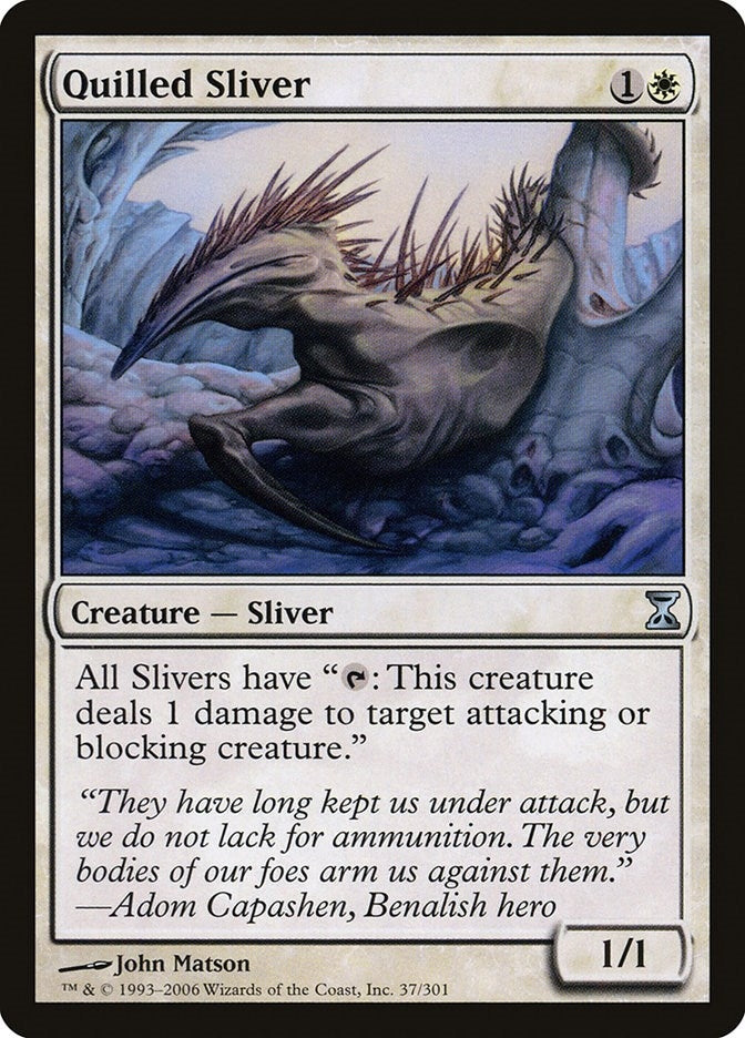 Image for Quilled Sliver (37) [Time Spiral]