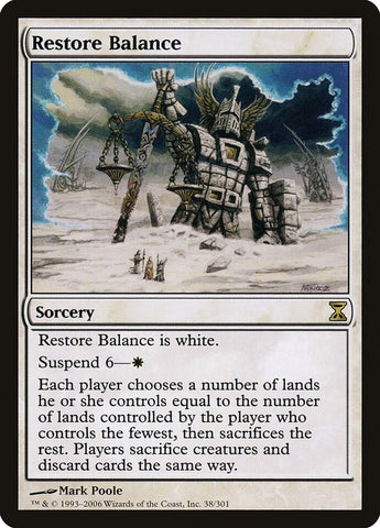 Image for Restore Balance (38) [Time Spiral]