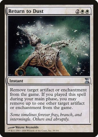 Image for Return to Dust (39) [Time Spiral]