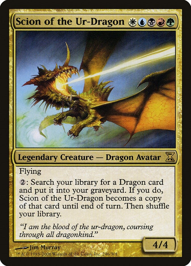 Image for Scion of the Ur-Dragon (246) [Time Spiral]