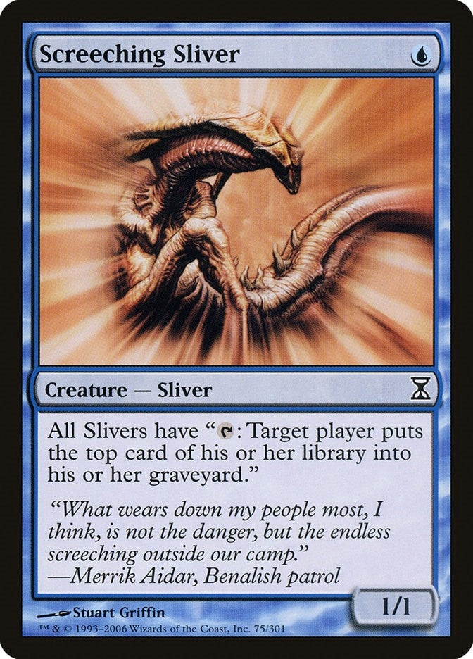 Image for Screeching Sliver (75) [Time Spiral]