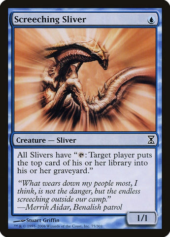 Image for Screeching Sliver (75) [Time Spiral]