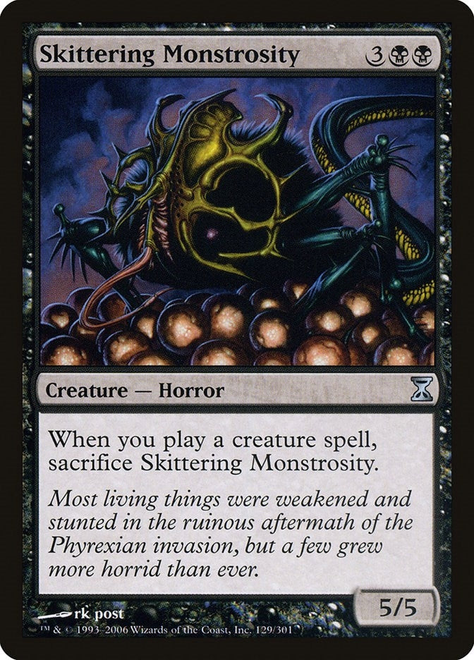 Image for Skittering Monstrosity (129) [Time Spiral]