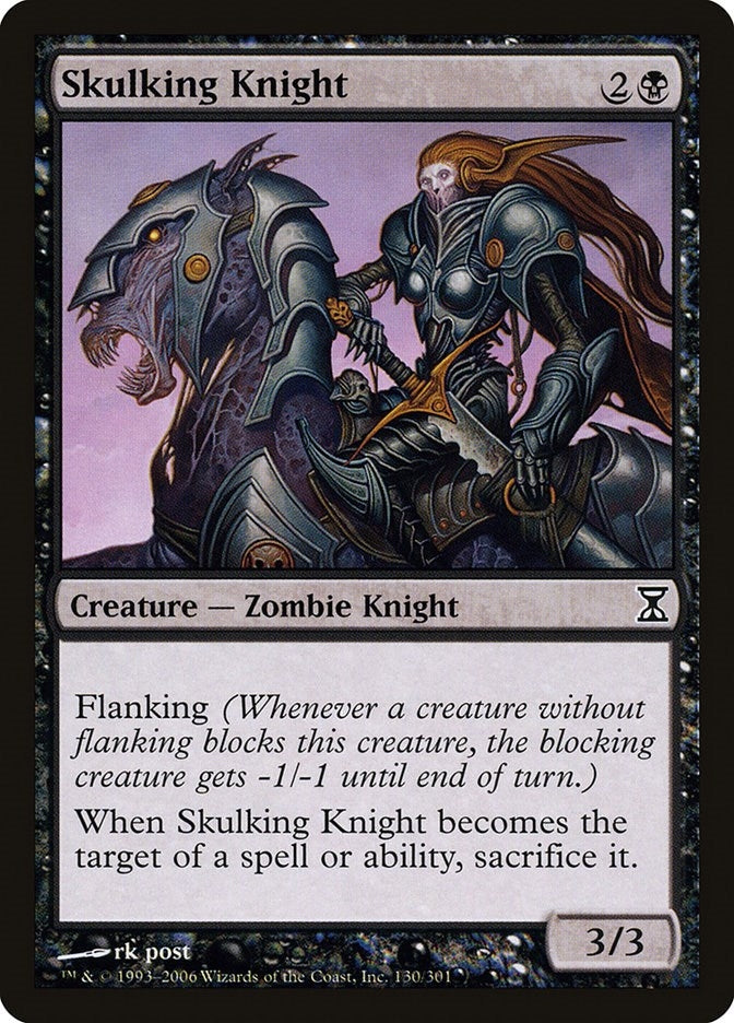 Image for Skulking Knight (130) [Time Spiral]