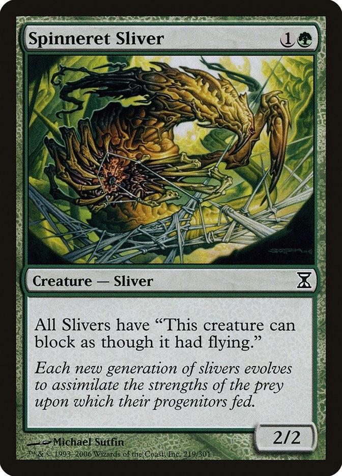 Image for Spinneret Sliver (219) [Time Spiral]